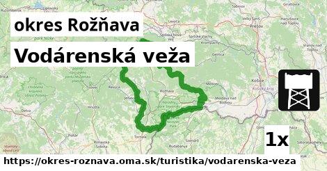 Vodárenská veža, okres Rožňava