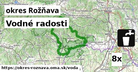 vodné radosti v okres Rožňava