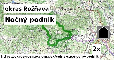 nočný podnik v okres Rožňava