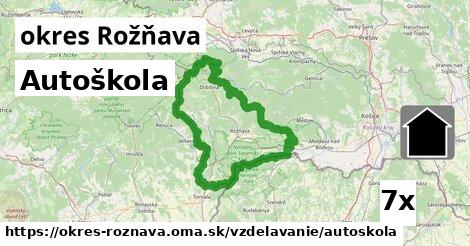 Autoškola, okres Rožňava