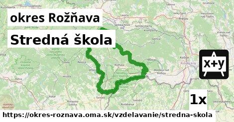 Stredná škola, okres Rožňava