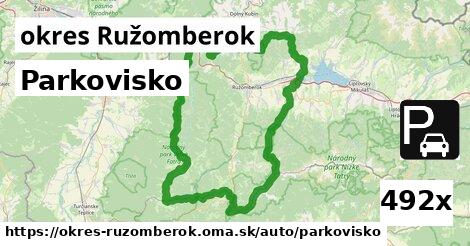 Parkovisko, okres Ružomberok