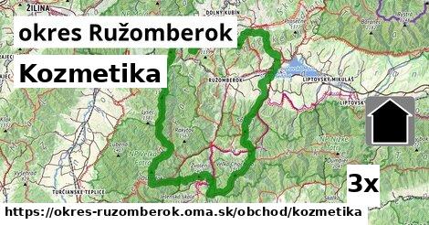 Kozmetika, okres Ružomberok