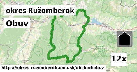 Obuv, okres Ružomberok