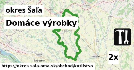 Domáce výrobky, okres Šaľa