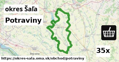 Potraviny, okres Šaľa