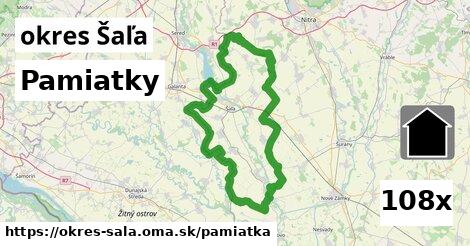 pamiatky v okres Šaľa