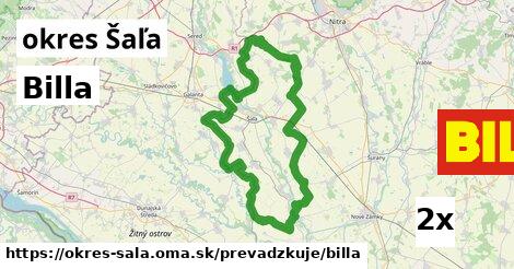 Billa, okres Šaľa