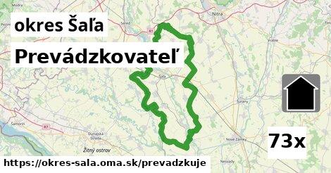 prevádzkovateľ v okres Šaľa