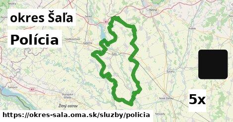 Polícia, okres Šaľa