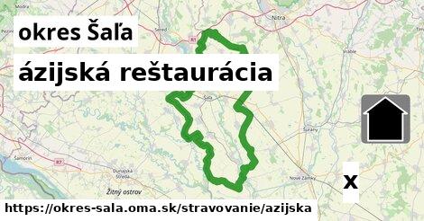 ázijská reštaurácia, okres Šaľa