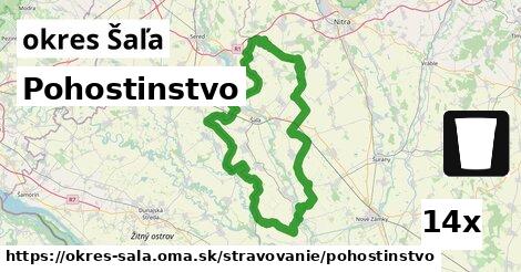 Pohostinstvo, okres Šaľa