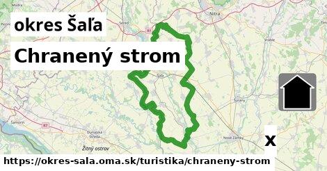 Chranený strom, okres Šaľa