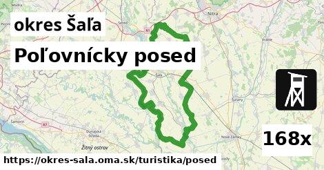 Poľovnícky posed, okres Šaľa