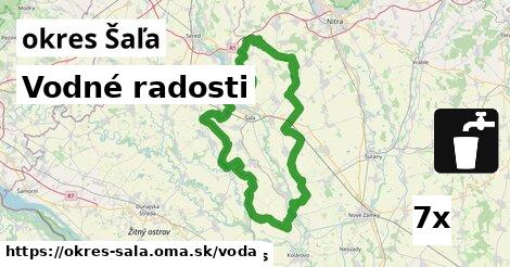 vodné radosti v okres Šaľa