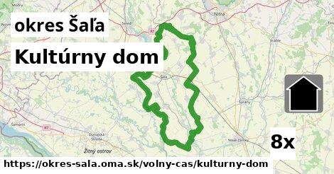 Kultúrny dom, okres Šaľa