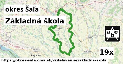 Základná škola, okres Šaľa