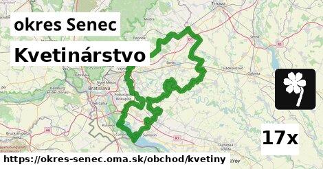 Kvetinárstvo, okres Senec