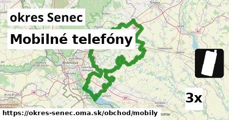 Mobilné telefóny, okres Senec