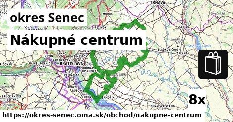 Nákupné centrum, okres Senec