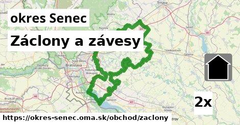 Záclony a závesy, okres Senec