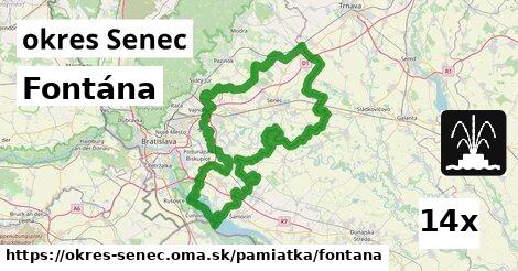 Fontána, okres Senec