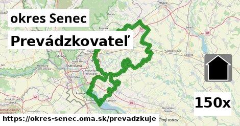 prevádzkovateľ v okres Senec