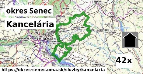 Kancelária, okres Senec