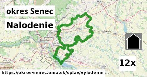 nalodenie v okres Senec