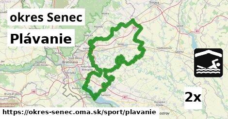 Plávanie, okres Senec