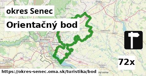 Orientačný bod, okres Senec