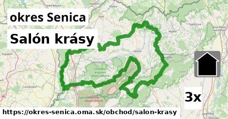 Salón krásy, okres Senica