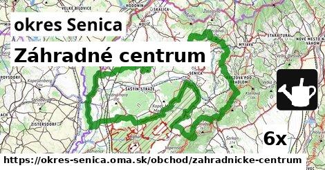 Záhradné centrum, okres Senica