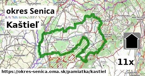 kaštieľ v okres Senica