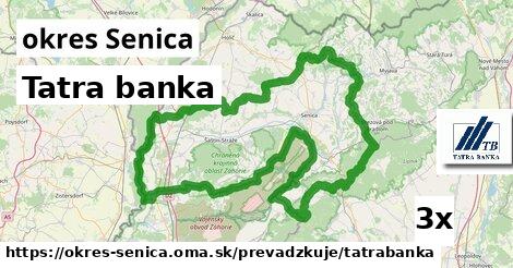 Tatra banka, okres Senica