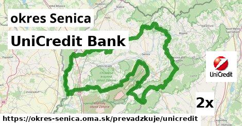 UniCredit Bank, okres Senica