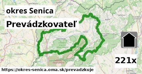 prevádzkovateľ v okres Senica