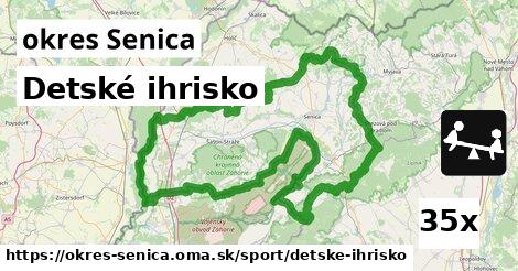 Detské ihrisko, okres Senica