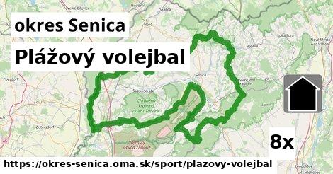 Plážový volejbal, okres Senica