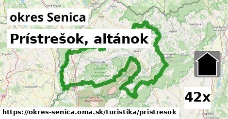 Prístrešok, altánok, okres Senica