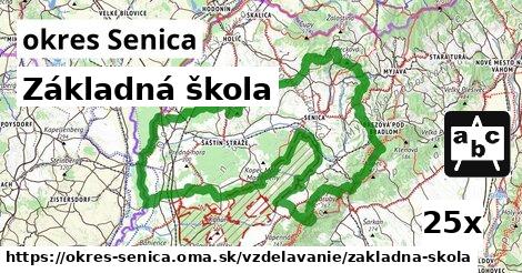 základná škola v okres Senica