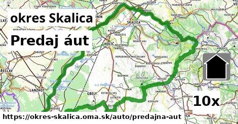 Predaj áut, okres Skalica