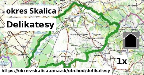 Delikatesy, okres Skalica