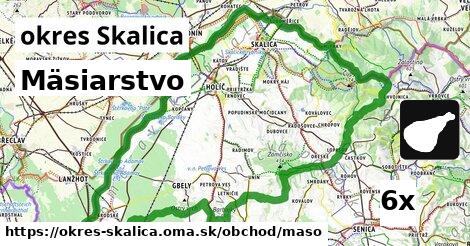 Mäsiarstvo, okres Skalica