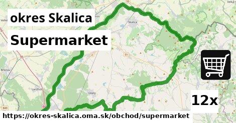 supermarket v okres Skalica