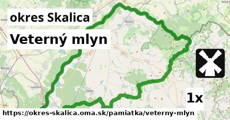 Veterný mlyn, okres Skalica