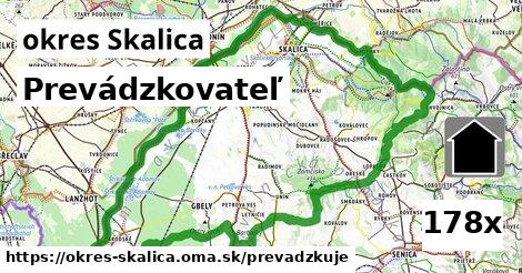 prevádzkovateľ v okres Skalica