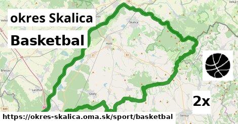 Basketbal, okres Skalica