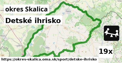 Detské ihrisko, okres Skalica