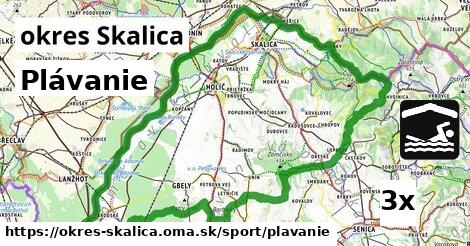 Plávanie, okres Skalica